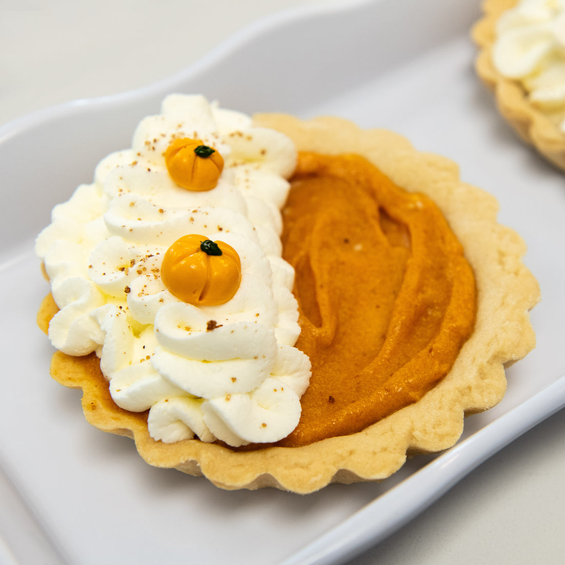 Pumpkin Pie Tart: Set of 2